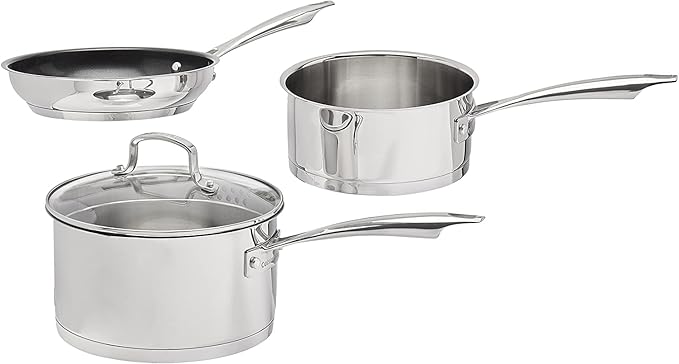 Cuisinart 89-13 13-Piece Cookware Set Professional-Series, Stainless Steel