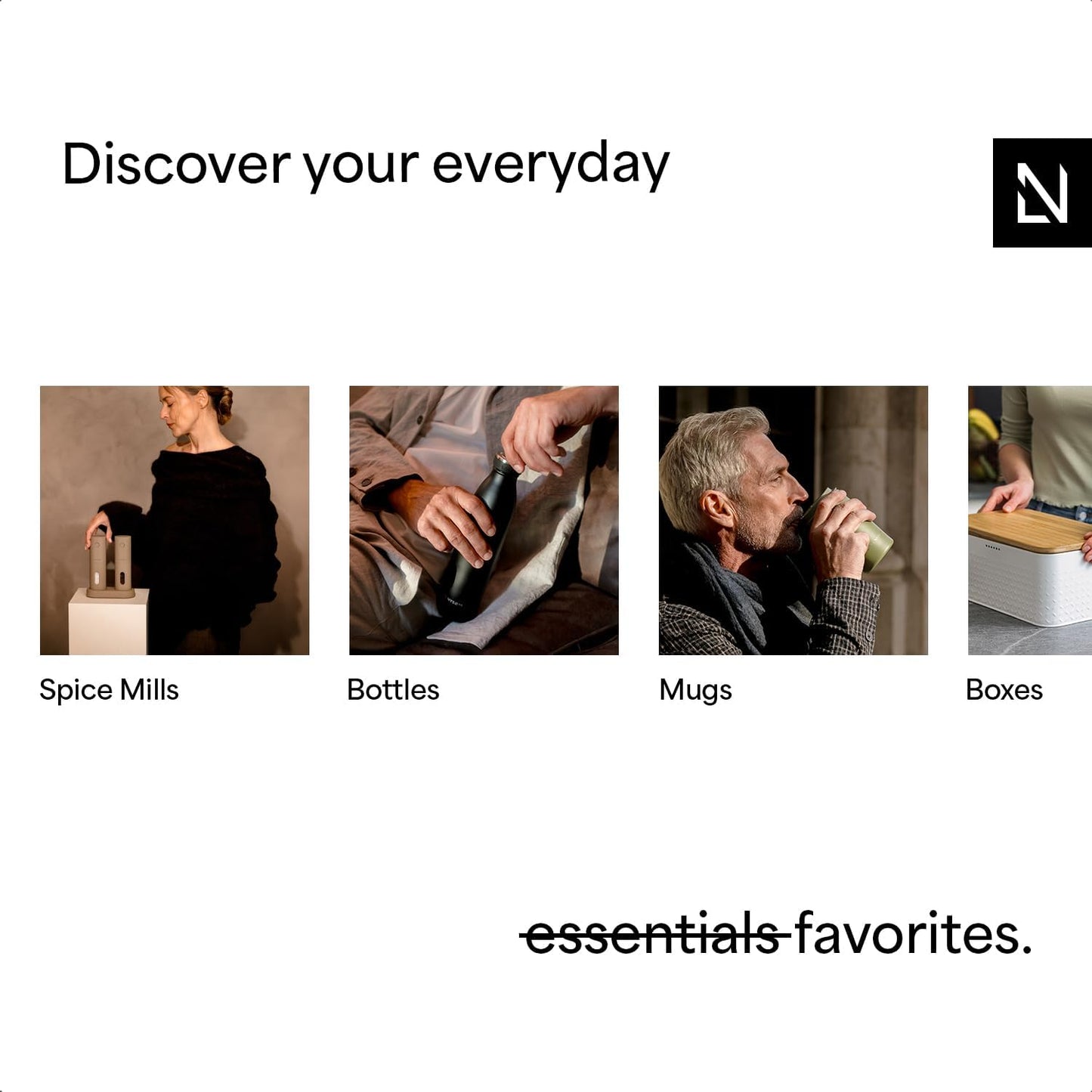 LARS NYSØM Salt and Pepper Grinder Set Manual, Stainless Steel Salt and Pepper Mills with Adjustable Ceramic Grinder I Design Spice Shakers (Brick Red)