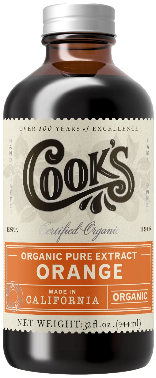 Cook's Organic Orange Extract 32 oz.