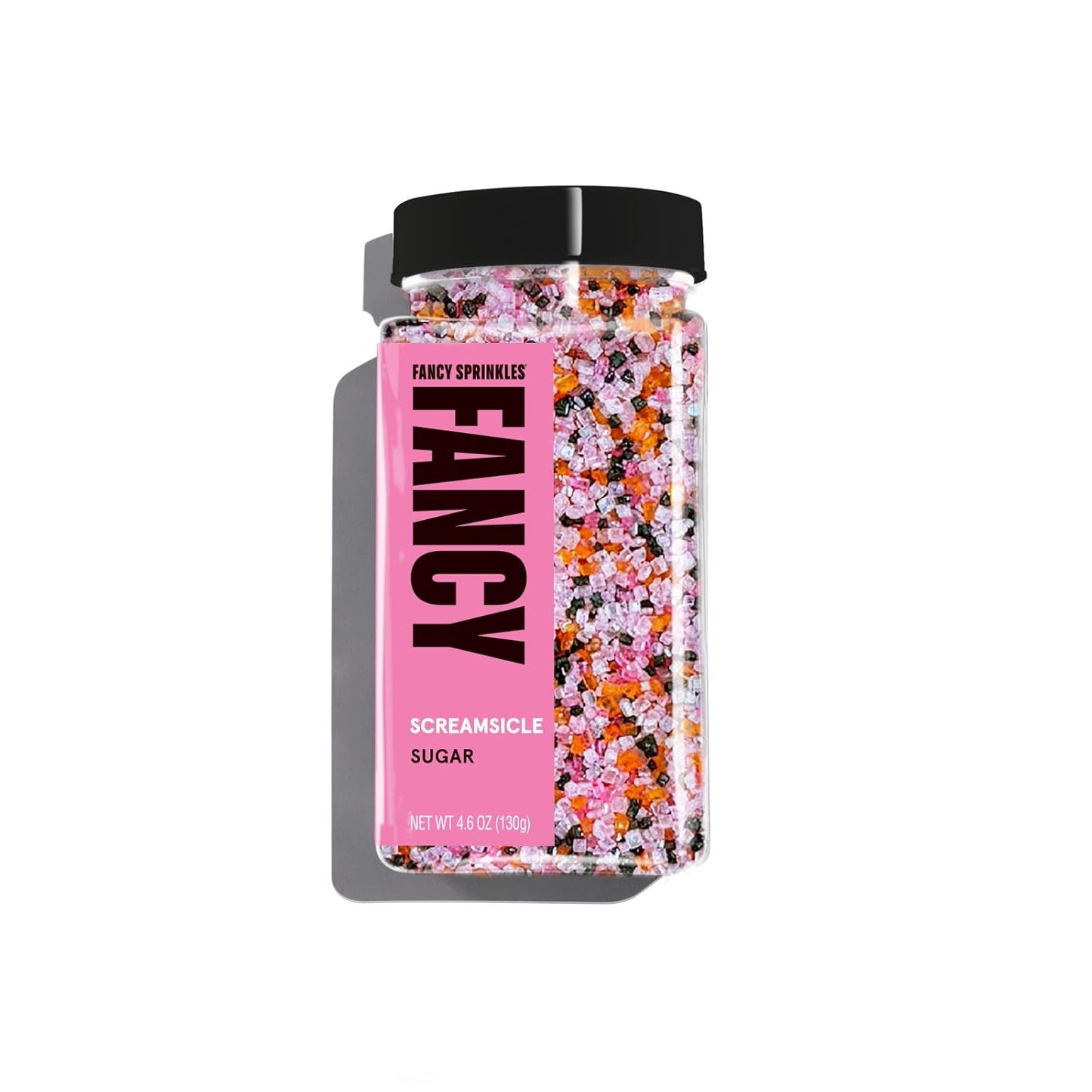 Fancy Sprinkles Limited Edition Halloween Screamsicle Sugar (4 OZ)