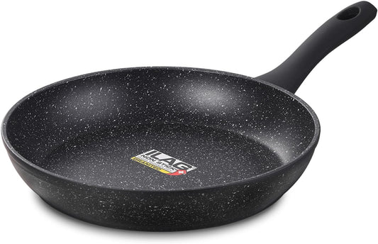 Non Stick Frying Pans,Healthy Stone Cookware,Deep Frying Pan Skillet,Omelette Pan,Egg Pans Nonstick,PFOA-free Non Toxic Frying Pan (8 Inch)