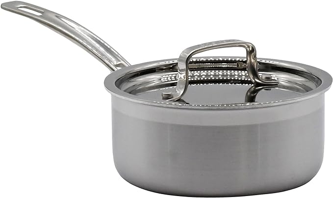 Cuisinart 15 Piece Cookware Set, MultiClad Pro Triple Ply, Silver, MCP-15N