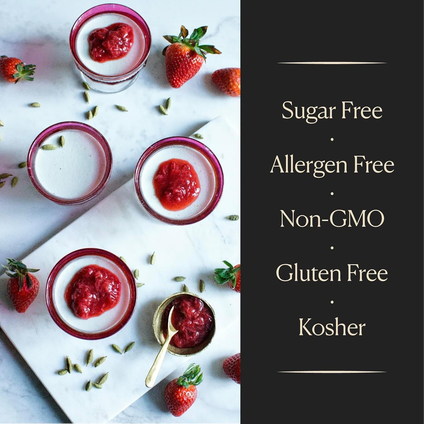 Cook's, Natural Strawberry Extract, for Baking, Tarts, Pies, Candies, Syrup, 128 Ounces (1 Gallon)