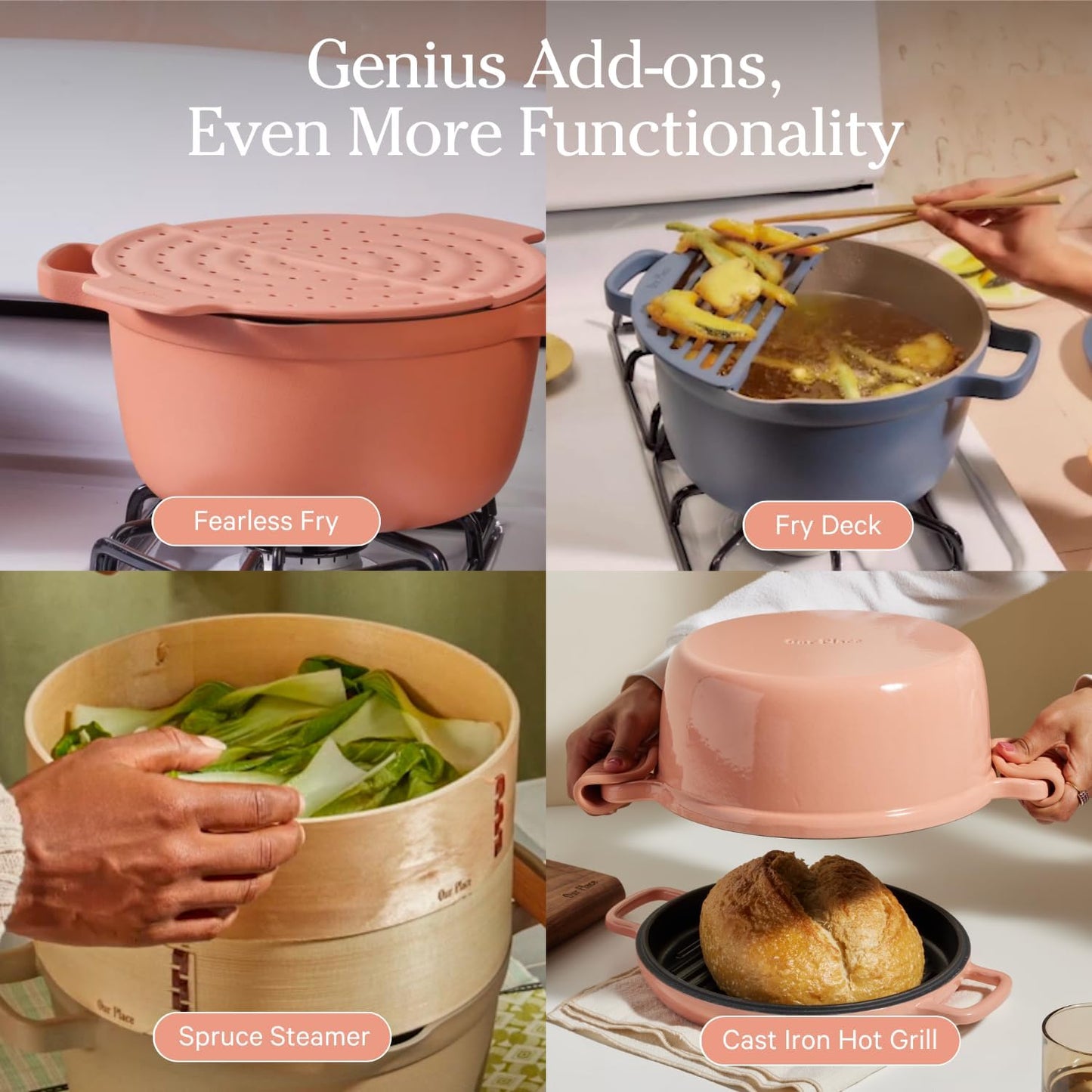 Our Place Perfect Pot - 5.5 Qt. Nonstick Ceramic Sauce Pan with Lid | Versatile Cookware for Stovetop and Oven | Steam, Bake, Braise, Roast | PTFE and PFOA-Free | Toxin-Free, Easy to Clean | Char