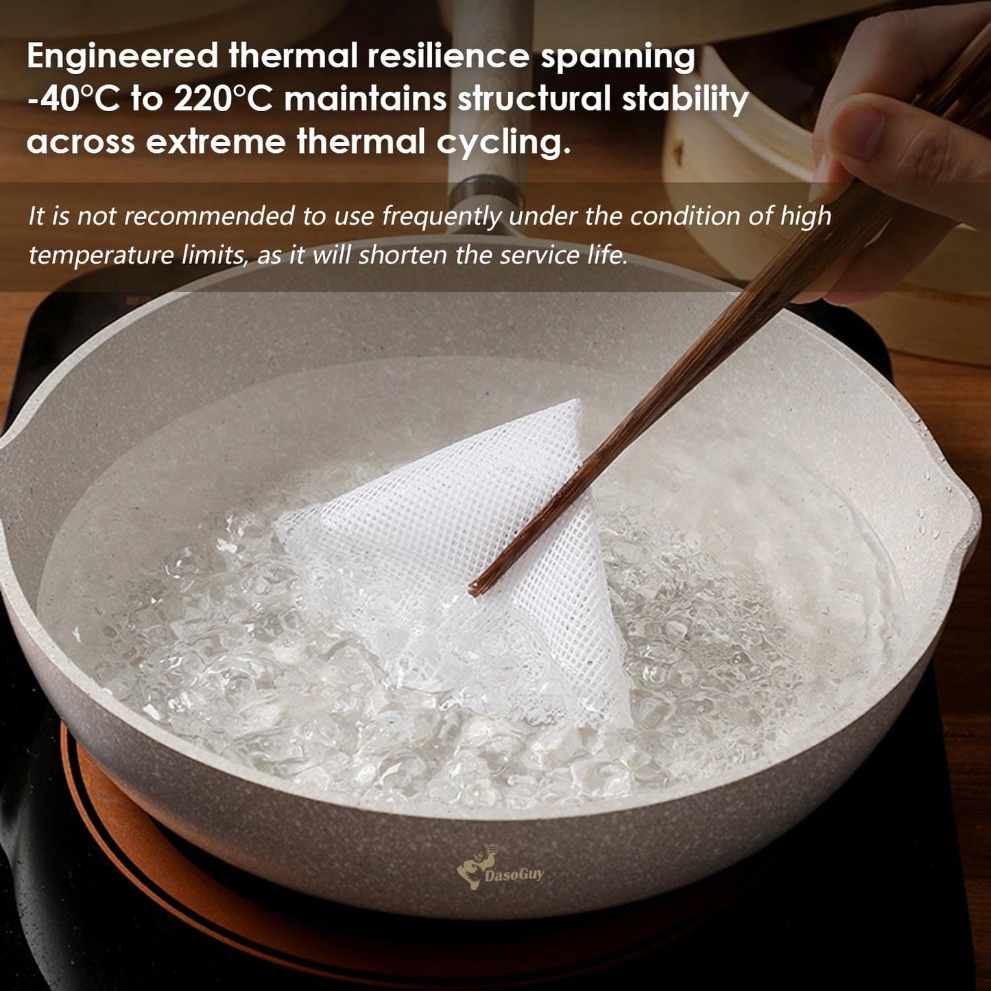 Bamboo Steamer Silicone Liners 12-Inch 6Pcs, BPA Free, Reusable & Non Stick for Food Steamer, Air Fryer, Steaming Dumpling Dim Sum Vegetable, Round Mesh Parchment Baking Sheet Paper