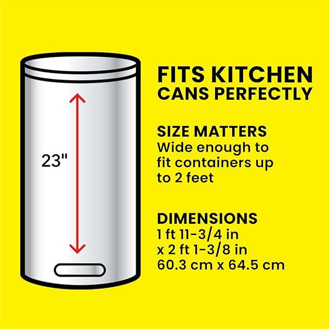 Glad ForceFlex Tall Kitchen Trash Bags, 13 Gallon, Gain Original, 140 Count (Package May Vary)