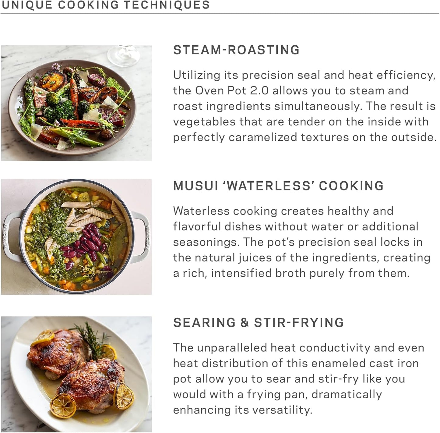 Vermicular Oven Pot 2.0 | Lightweight Enameled Cast Iron Pot | 22cm (3.7 Qt) | Non-Toxic | Induction-compatible | Dutch Oven | Made in Japan | Sea Salt White