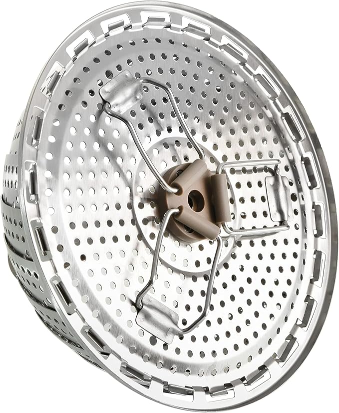 Oster Sangerfield Stainless Steel Cookware Expandable Steamer Insert 7" to 10.5"
