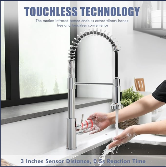 Touchless Kitchen Faucet