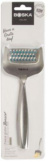 BOSKA 307087 Monaco+ Cheese Knife, Full-Size, Silver