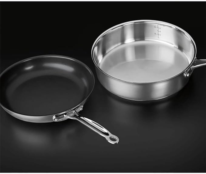 Cuisinart Chef's Classic Stainless Cookware 13-Piece Set, 77-13