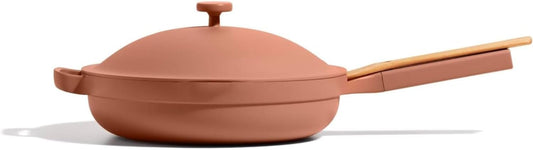 Our Place Large Always Pan 2.0-12.5” (4 Qt) Nonstick, Toxin-Free Ceramic Cookware | Patented 10-in-1 Aluminum Frying & Sauté Pan | Safe for Oven, Induction & All Cooktops up to 450°F | Spice