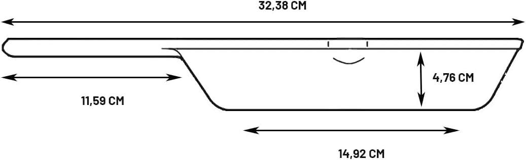 Lodge 8 Inch Cast Iron Pre-Seasoned Skillet – Signature Teardrop Handle - Use in the Oven, on the Stove, on the Grill, or Over a Campfire, Black