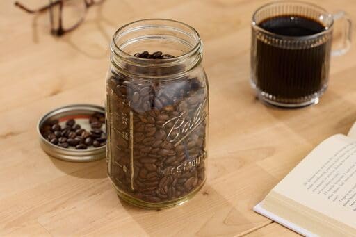 Ball Wide Mouth Glass Mason Jars with Lids and Bands, Used for Canning, Pickling, Juice, Jam, Jelly, Quart Size 32 Ounce (Pack of 36)