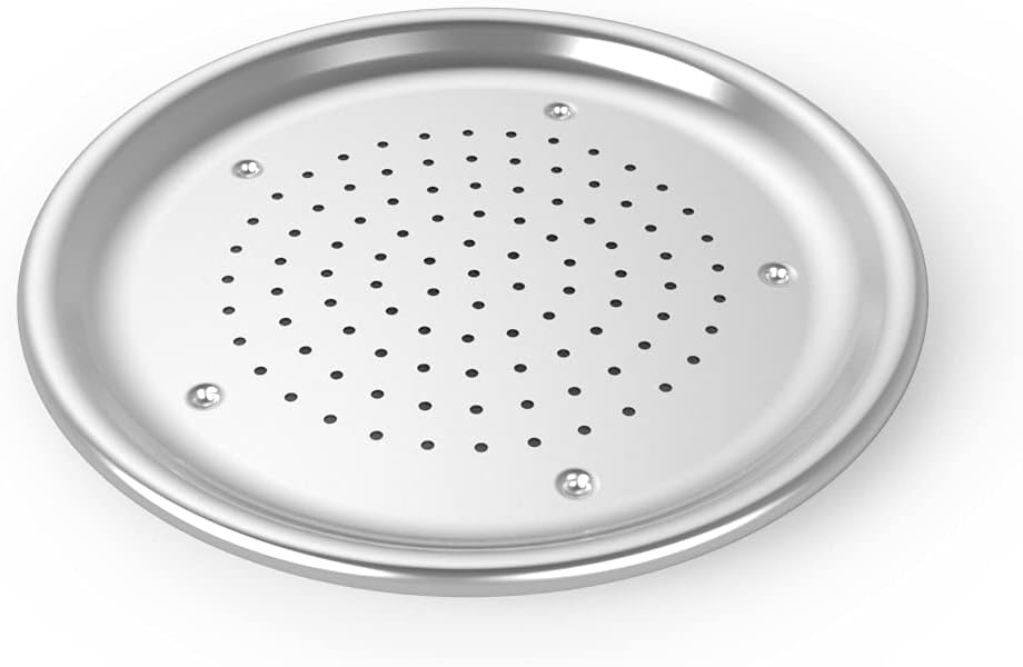 Nordic Ware Naturals 9" Hot Air Perforated Aluminum Pizza Crisper, Set of 1