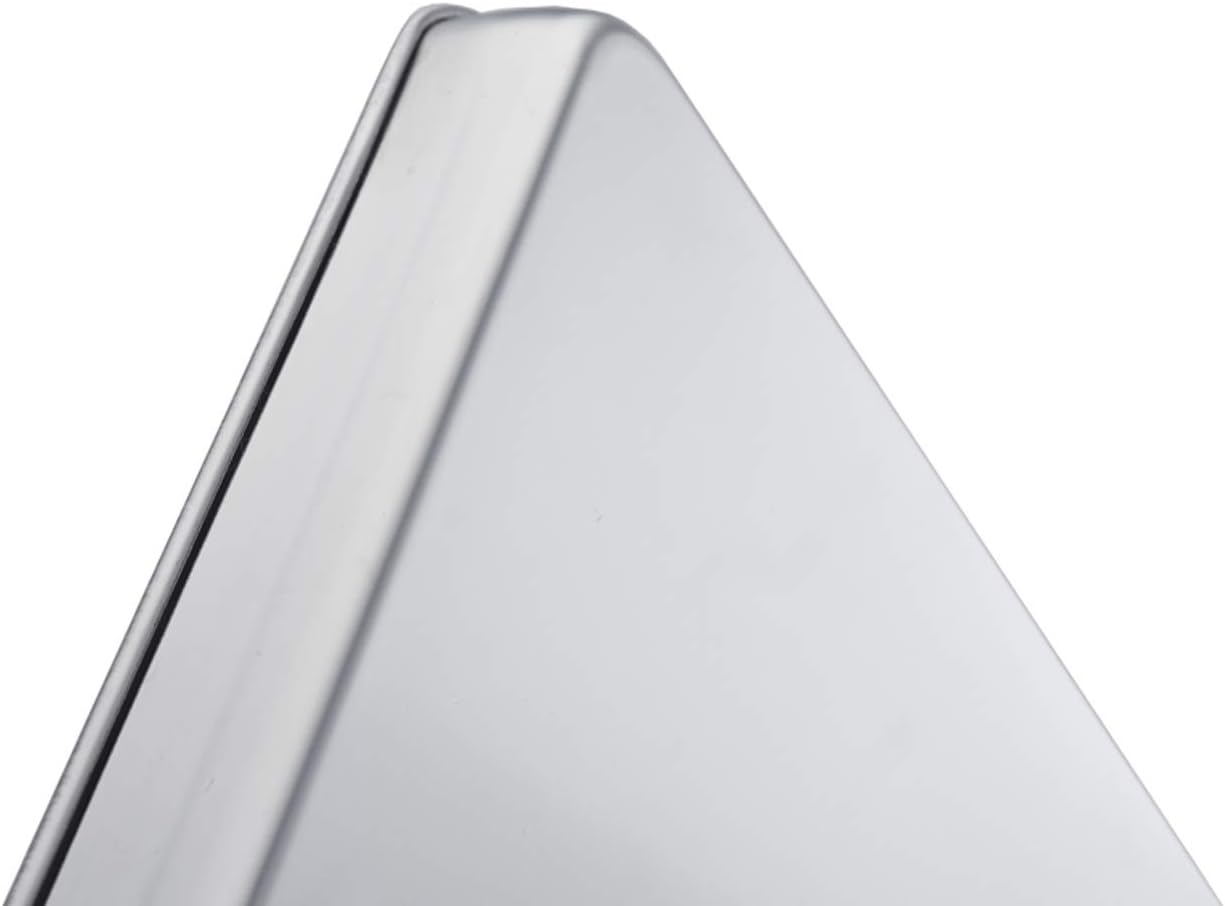 P&P CHEF 10.5 Inch Baking Cookie Sheet, Oven Pan Tray Stainless Steel Sheet Pan for Kitchen, Oven Bakeware for Multi Uses, Shiny Look & Dishwasher Safe, Healthy & Heavy Duty, 4Pcs