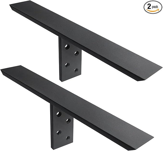 Hidden Countertop Support Bracket 18 Inch 2 Pack Heavy Duty Granite Support Bracket for Kitchen Island Bar Top Countertop