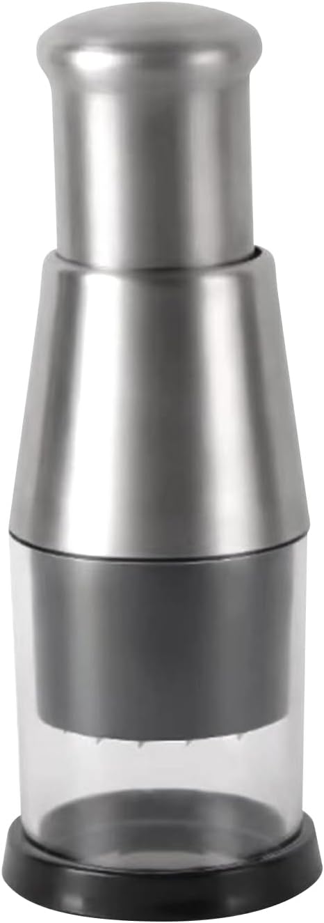 Mini Manual Food Chopper Manual Pressed Chopper,Stainless Steel Pressed Garlic Choppers Multi-functional Garlic Press,for Mincing Garlic,Peppers,Onions
