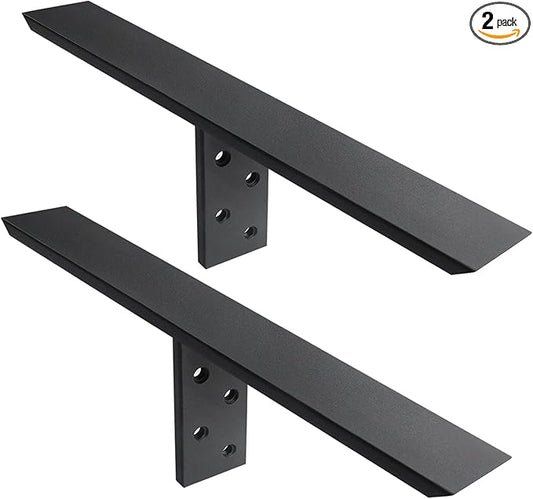 Hidden Countertop Support Bracket 20 Inch 2 Pack Heavy Duty Granite Support Bracket for Kitchen Island Bar Top Countertop