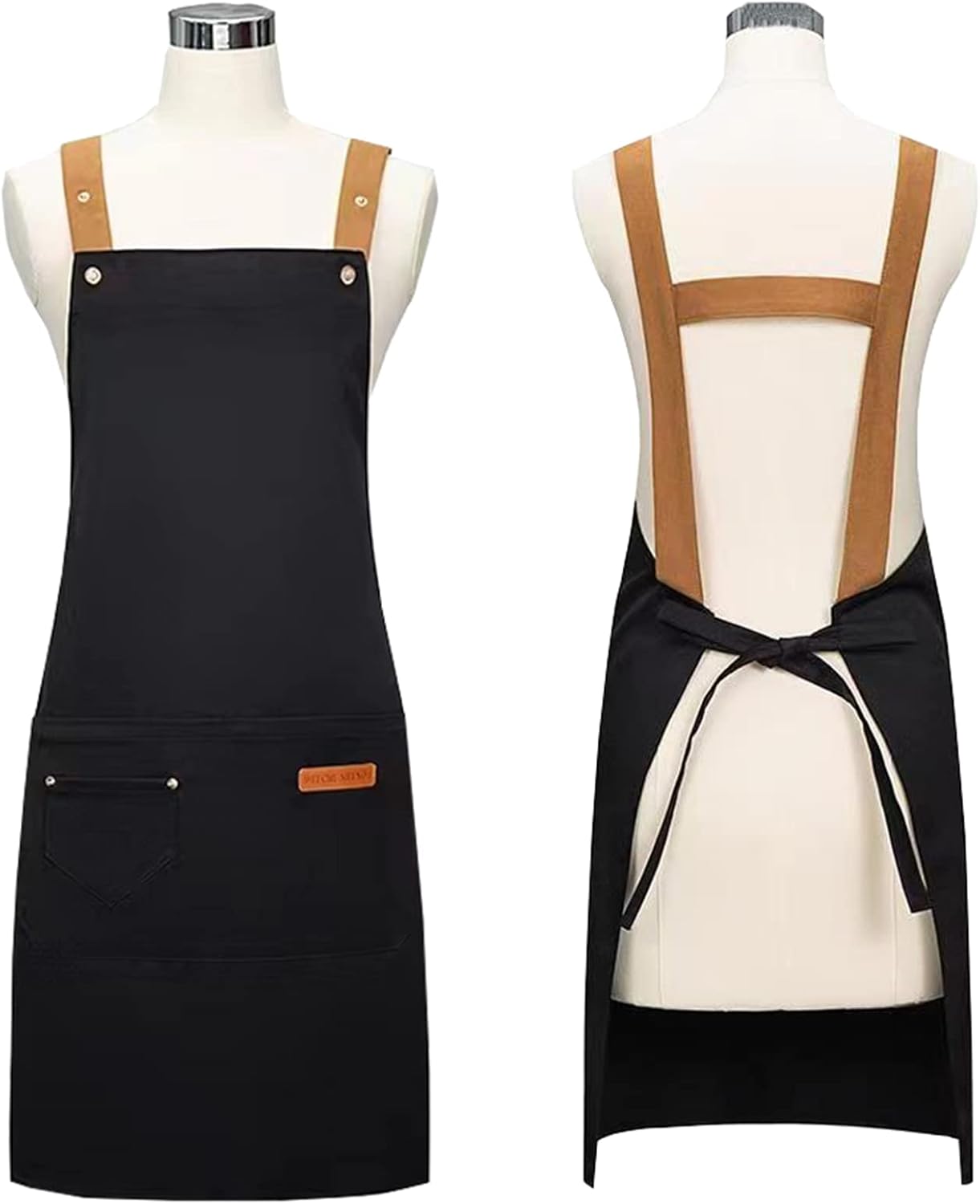 Personalized Custom Aprons Custom Adjustable Kitchen Cooking Aprons Hair Stylist Cafe Work Aprons For Men And Women