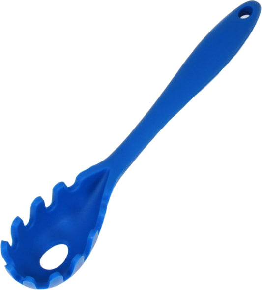 Chef Craft Premium Silicone Spaghetti/Pasta Fork, 11.5 inch, Blue