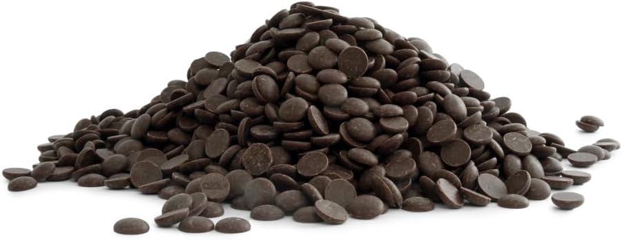 Sephra Fountain-ready Belgian Dark Chocolate 20lb Case - Ideal for Melting