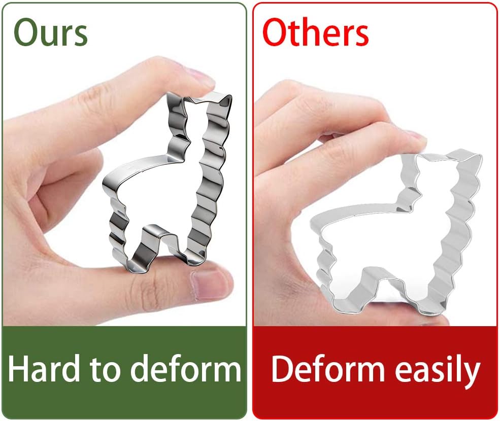 Cinco de Mayo/Mexican Fiesta Pinata Cookie Cutters Stainless Steel Cake Tool DIY Pastry Decorating (9pcs)