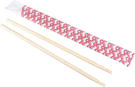 Karat U9001 9” Wrapped Bamboo Chopsticks (Pack of 1000 pairs)