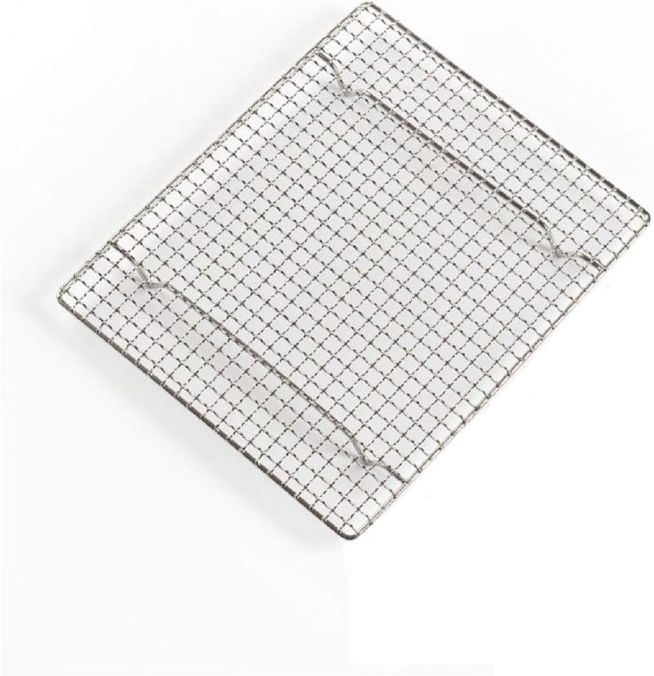 304 Stainless Steel Cooling Rack Versatile Baking Rack Heat Resistant Rust Proof Sturdy Grate 12.3"*9"