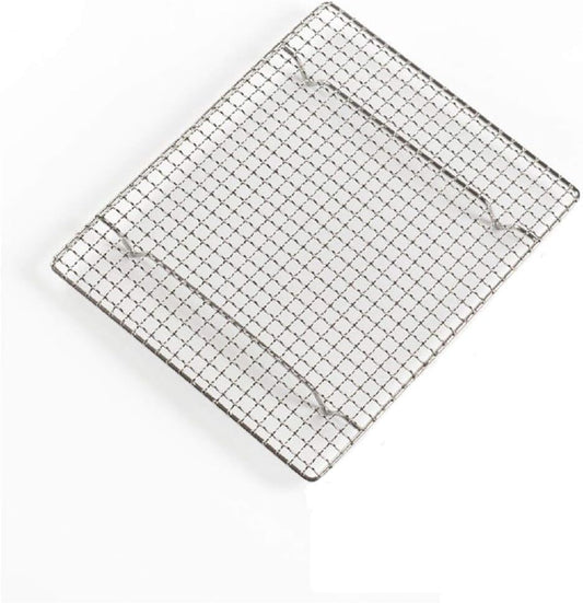 304 Stainless Steel Cooling Rack Versatile Baking Rack Heat Resistant Rust Proof Sturdy Grate 10.6"*8.7"