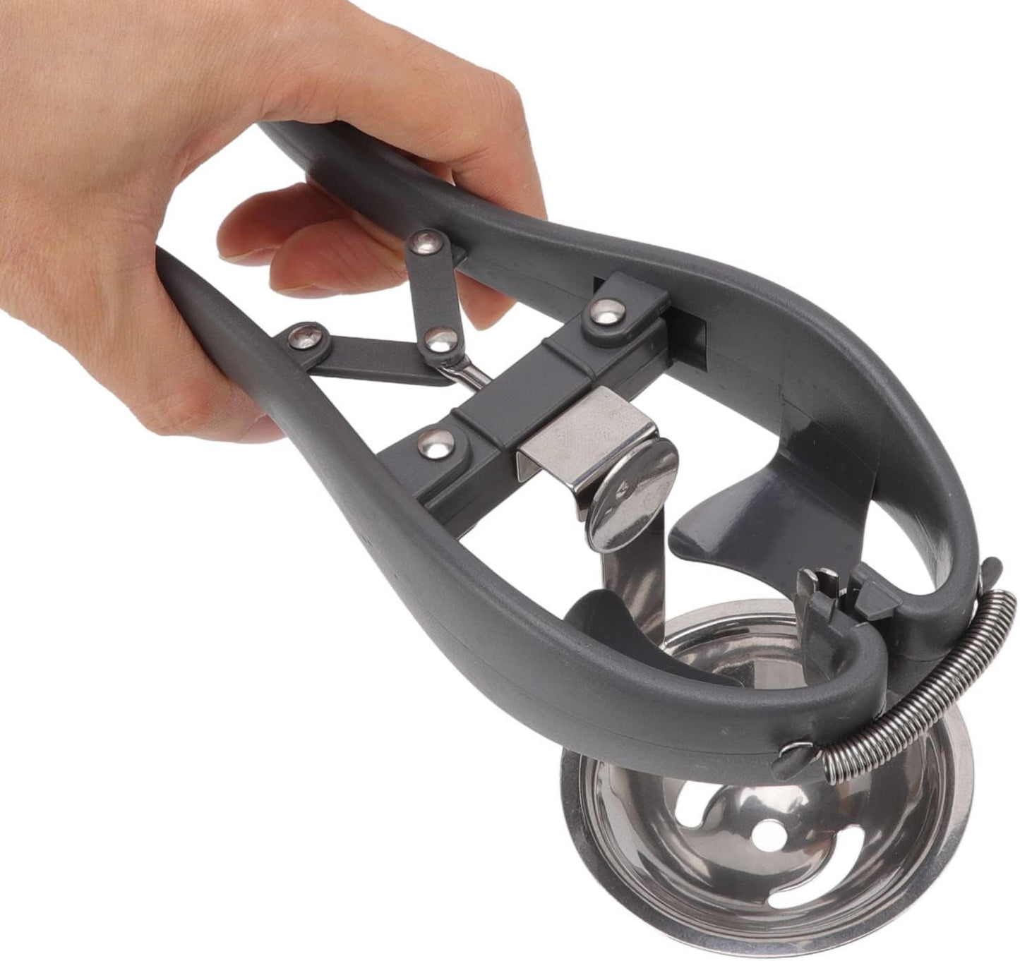 Egg Cracker, Automatic Stainless Steel Egg Opener Eggshell Cutter Tool Egg Yolk White Separator Egg Cracking Tool for Baking Cake, Creative Kitchen Tools