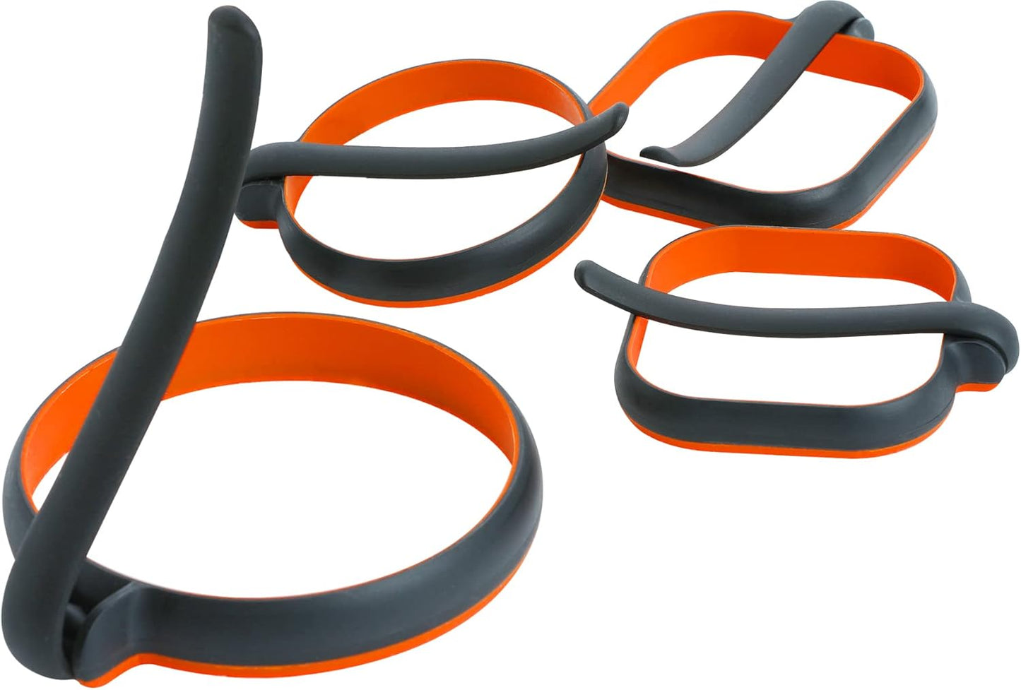 Silicone Egg Rings For Egg Mcmuffins Maker, Silicon Egg Shaper Egg Form for Pancake Patties & English Muffin, Foldable Round Crumpet Ring Mold, Non Stick Egg Circles