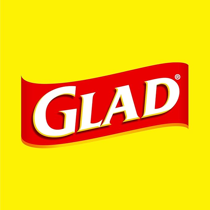 Glad ForceFlex Tall Kitchen Trash Bags, 13 Gallon, Gain Original, 40 Count (Package May Vary)