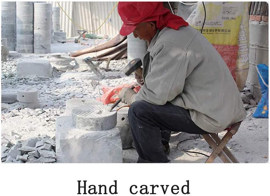 Natural Granite Handmade Stone Mill/Grinder (13.8Wx17.7L)