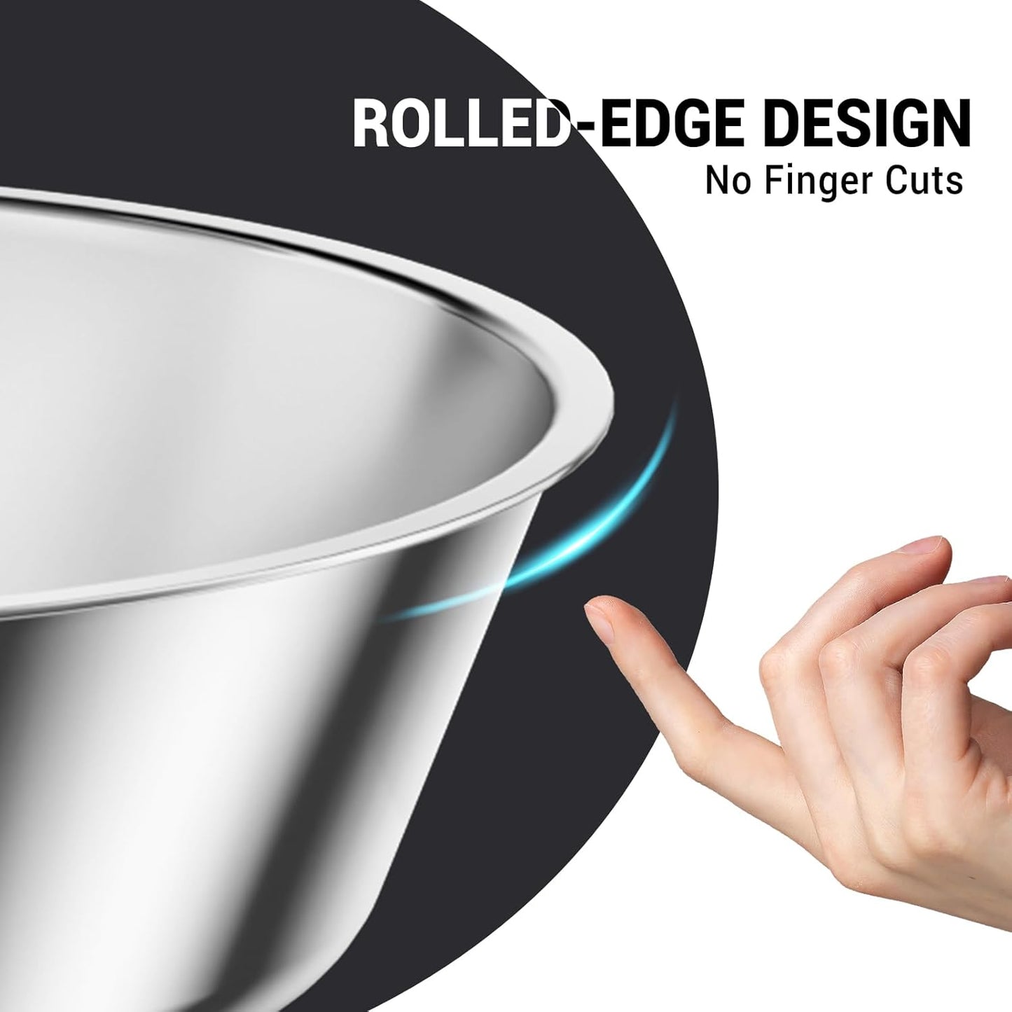 Round Chafing Dishes for Buffet 5 Qt,High Grade Chafing Dish Buffet Set with Stainless Steel Lid & Lid Holder,Full Size Pan,Food Warmers for Parties,Buffet,Wedding, Birthday 4 Pack (Silver)