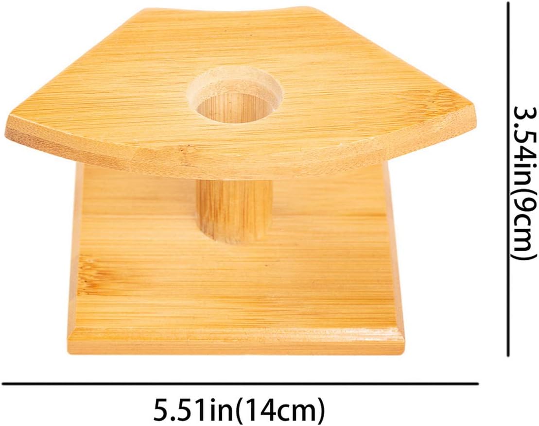 Japanese Style Temaki Sushi Roll Holder Ice Cream Cone Holder With 1-5 Compartments Holes, Kitchen Dining Decor Display Stand, Restaurant Supply Serveware (1 Hole)