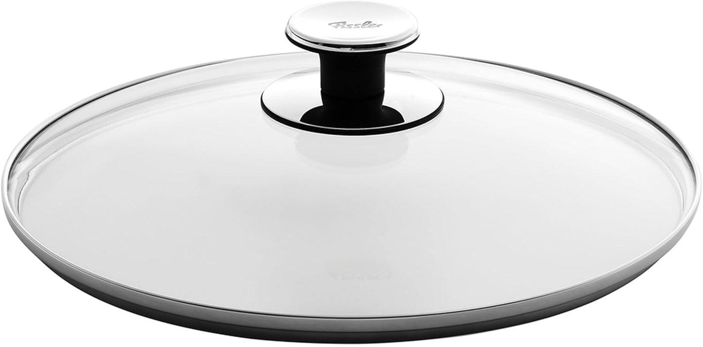 Fissler Comfort 10.2 Inch Glass Lid, Full View Cooking