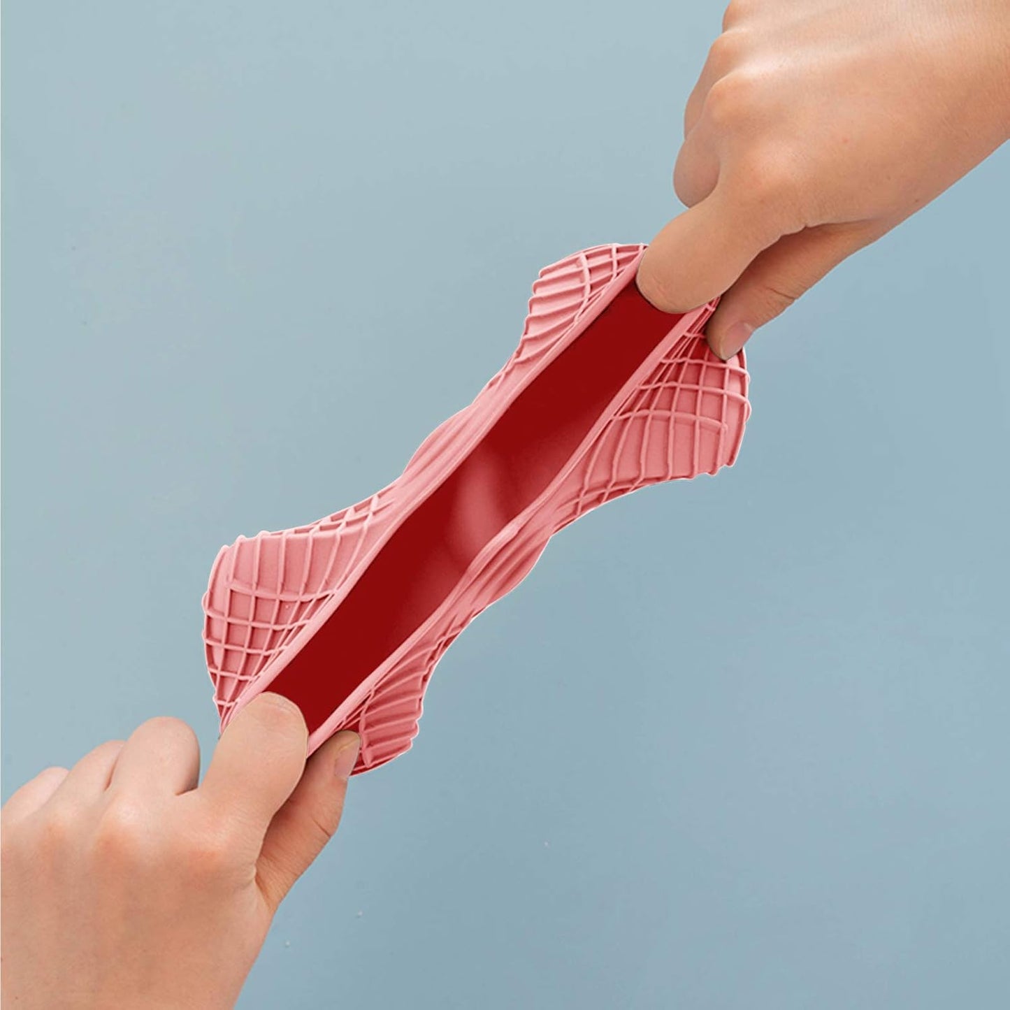 Mini Silicone Oven Mitts Set, Oven Mitts Heat Insulation, Oven Gloves for Kitchen Cooking and Baking, Protecting Fingers Mini Oven Hand Clips are Sold in Pairs (Pink)