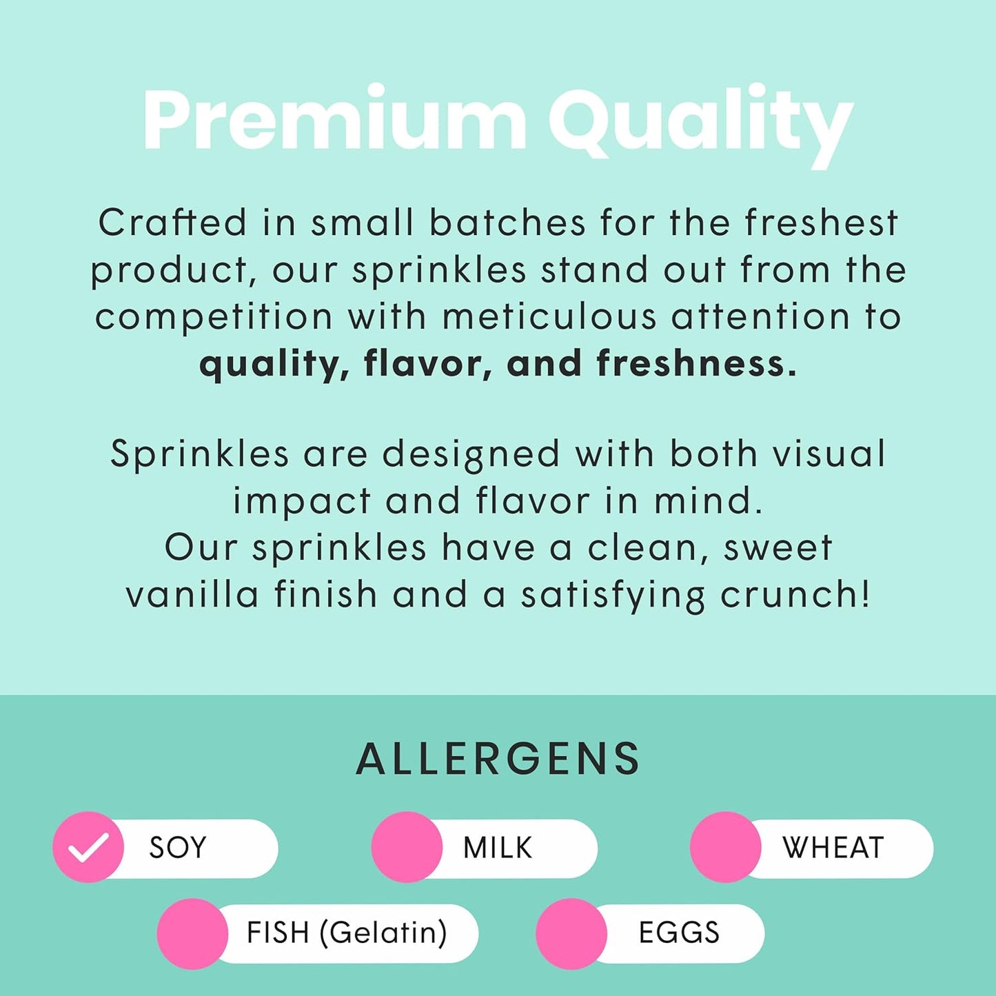 Ultimate Unicorn Rainbow Jimmies Sprinkle Mix| Sprinkles Made In USA By Sprinkle Pop| Yellow Red White Blue Purple Sprinkles Jimmies For Decorating Princess Birthday Cakes Cookies Cupcakes Candy, 4oz