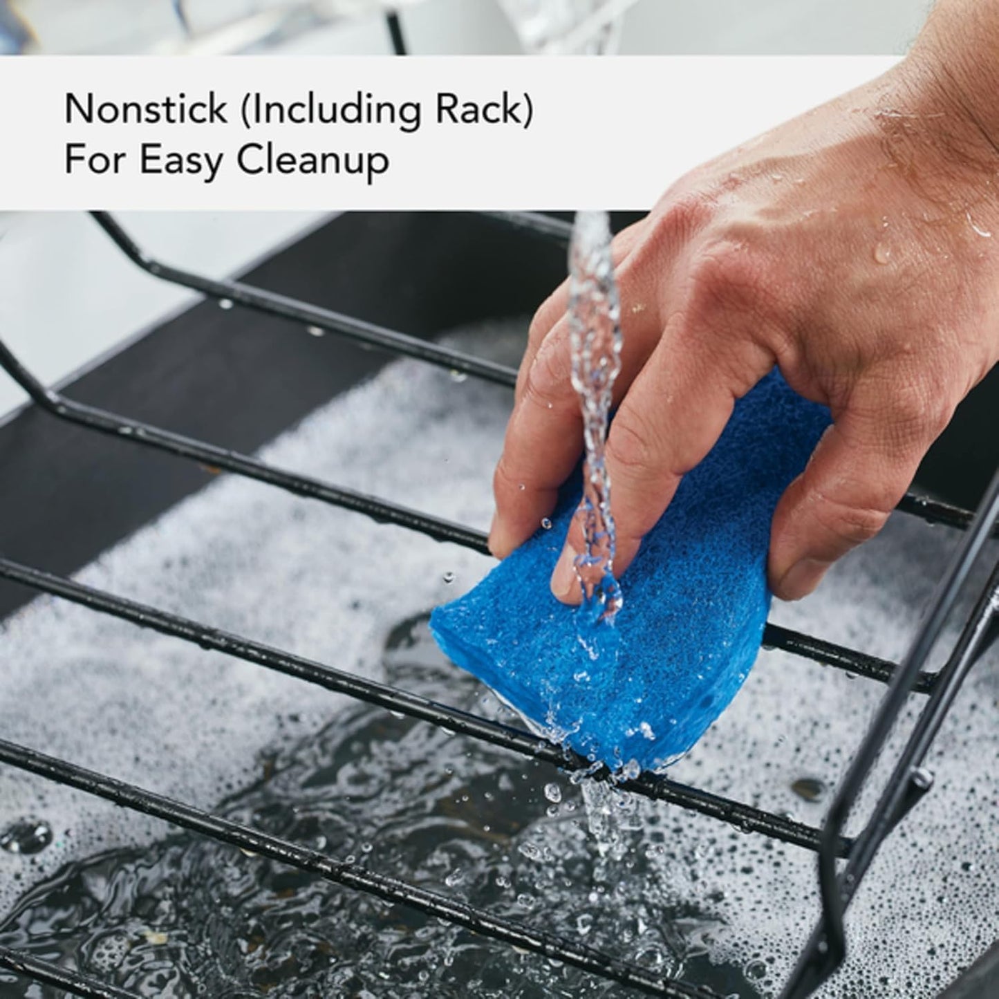 KitchenAid Hard Anodized Roasting Pan/Roaster with Removable Rack, 13 Inch x 15.75 Inch, Matte Black