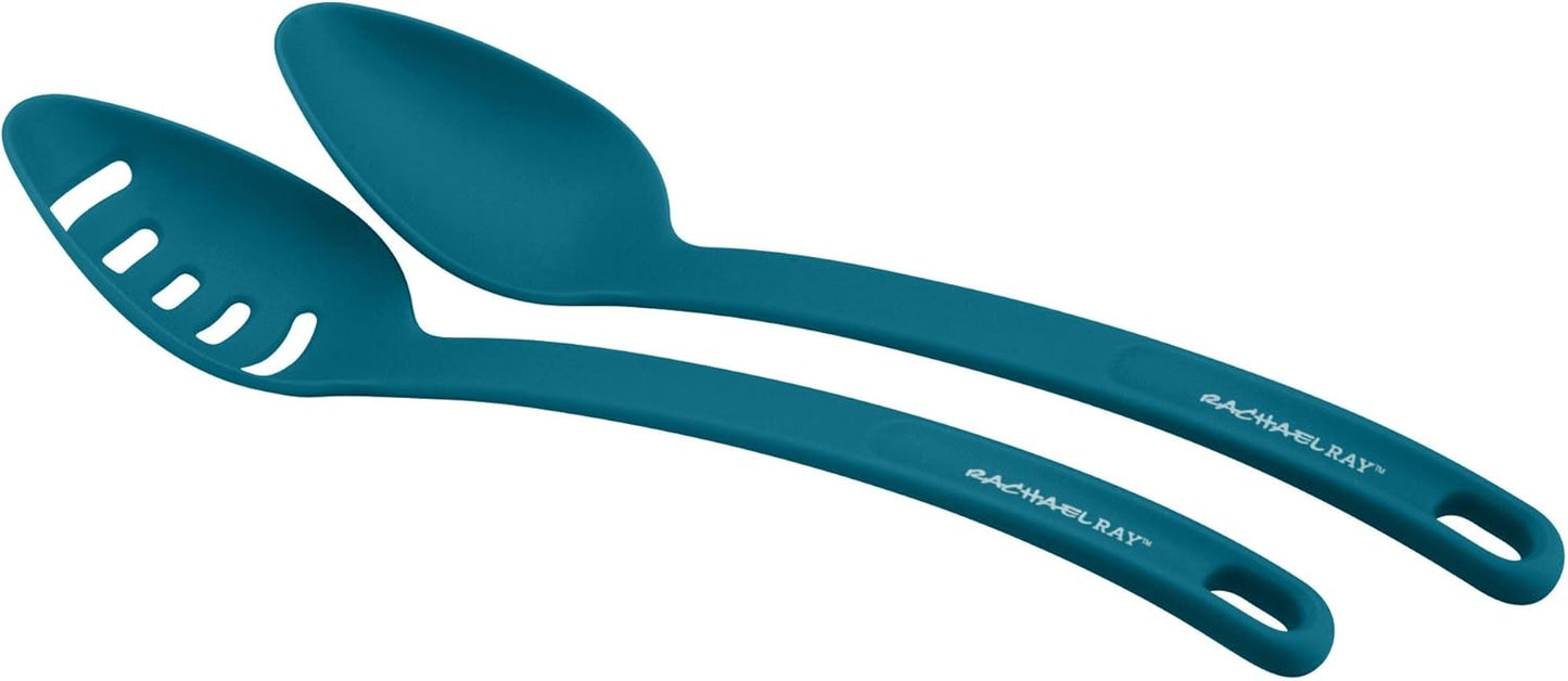 Rachael Ray Nylon Nonstick Tools Set, Marine Blue, 6-Piece, Tools and Gadgets