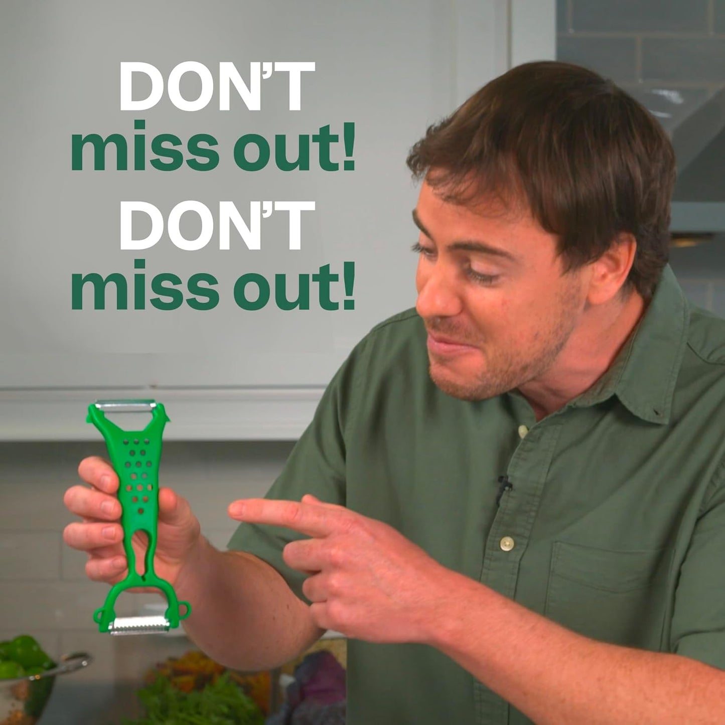 Peeler & Slicer Deluxe – Ronnie Neville’s Original As Seen on TV 3-in-1 Stainless Steel Kitchen Tool, Vegetable Peeler, Julienne Cutter, Cheese Shaver