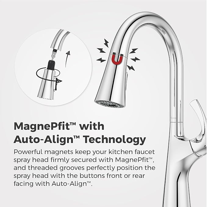 Pfister Talega Pull-Down Kitchen Faucet in Polished Chrome