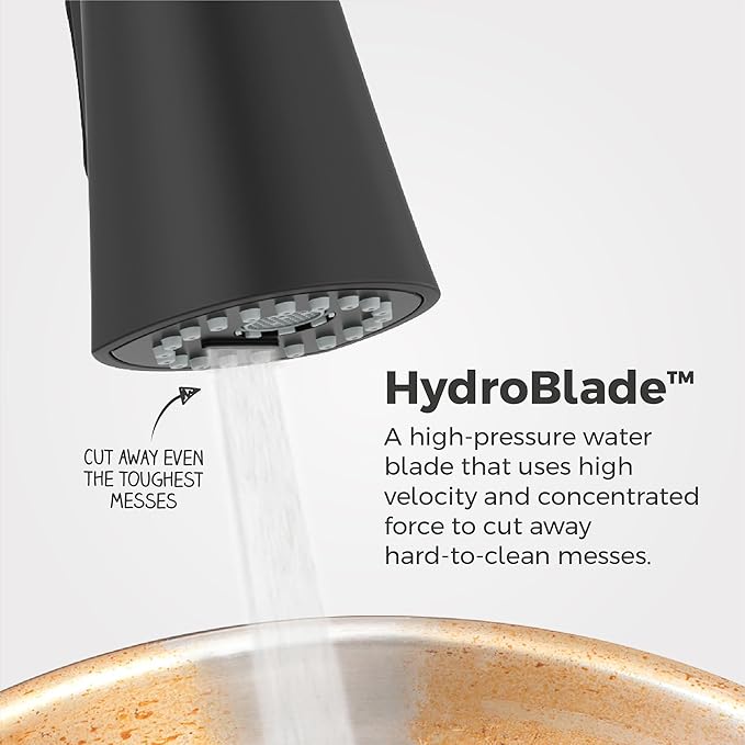 Pfister Talega Pull-Down Kitchen Faucet in Matte Black