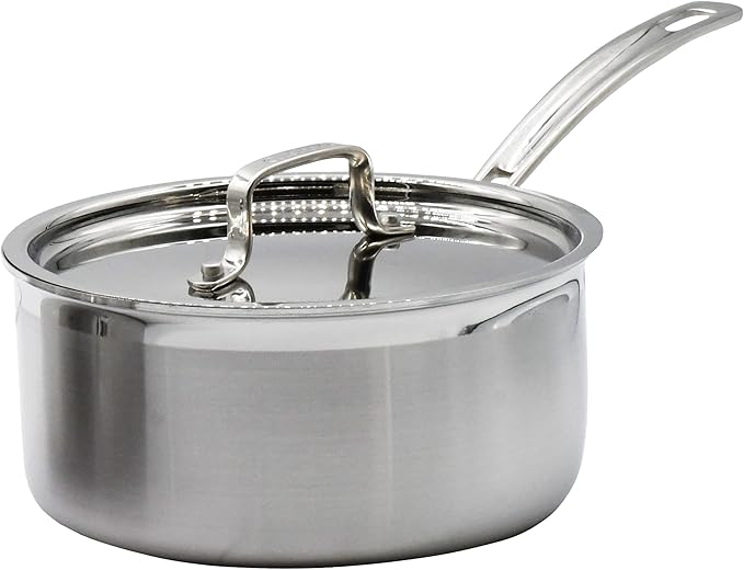 Cuisinart 15 Piece Cookware Set, MultiClad Pro Triple Ply, Silver, MCP-15N