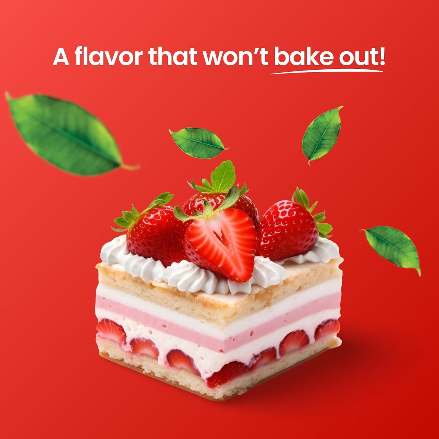 LorAnn Oils Strawberry Bakery Emulsion: True Essence, Ideal for Boosting Fruit Tones in Cakes, Cookies & Desserts, Gluten-Free, Keto-Friendly, Extract Substitute Essential for Your Kitchen, 4 Oz