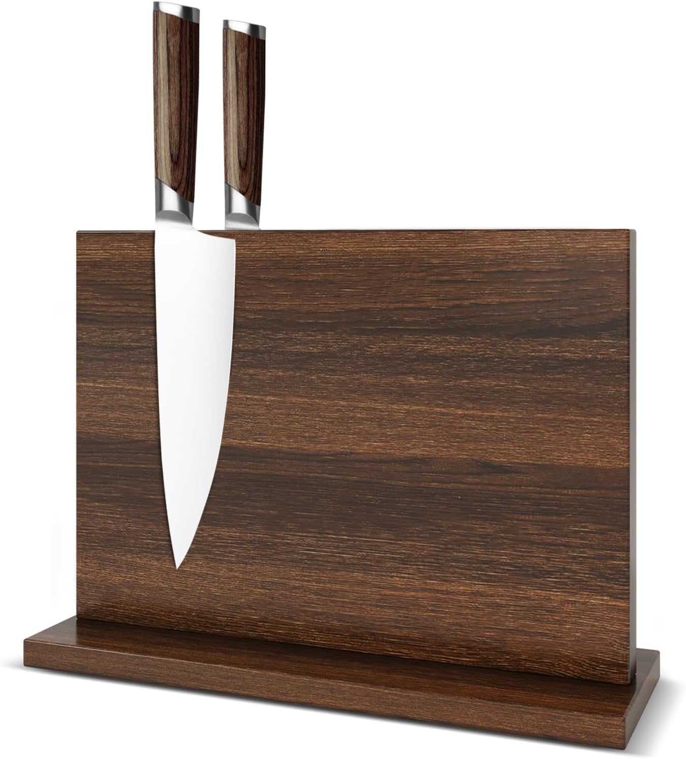 Magnetic Knife Holder, Double-Sided Magnetic Knife Block Universal Multi-function Display Rack for Kitchen Counter