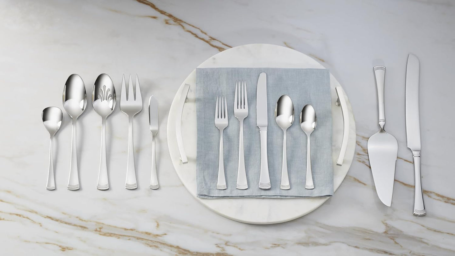 LENOX Portola 5-Piece Hostess Set, 5 Count, Metallic