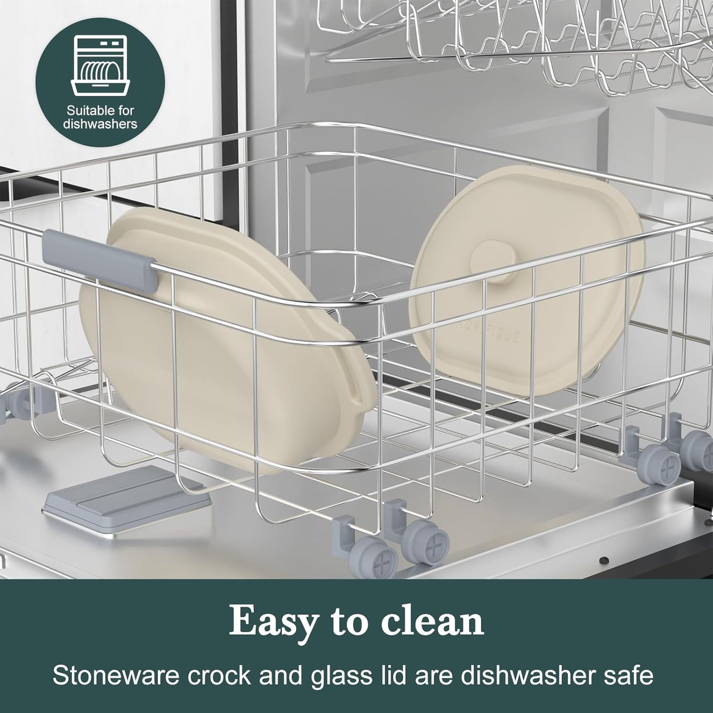 4 Quart Programmable Slow Cooker with Flexible Easy Programming, 8-in-1 Claypot Multi Cooker, Removable Crock, Nonstick, Oven Safe Pot to 450°F, Oatmeal