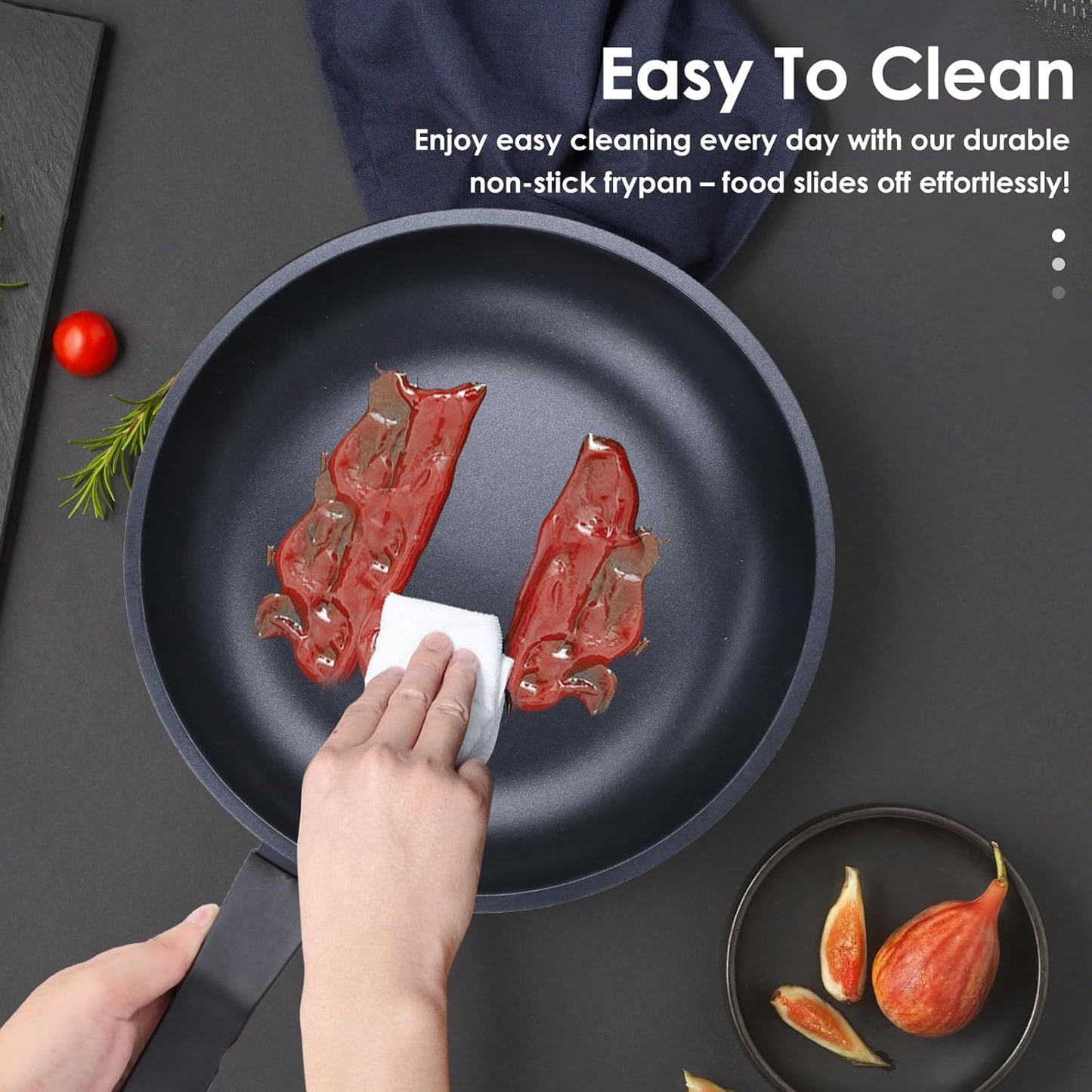 Nonstick Frying Pan Skillet,10 Inch Frying Pan Skillet,Egg pans,Omelette Pan,PFOA Free,Kitchen Pots Induction Pot